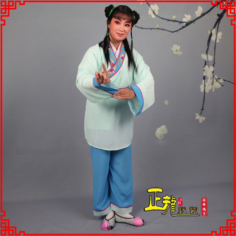 甘洛歌仔戏童生小孩影视银心四九服 书童衣