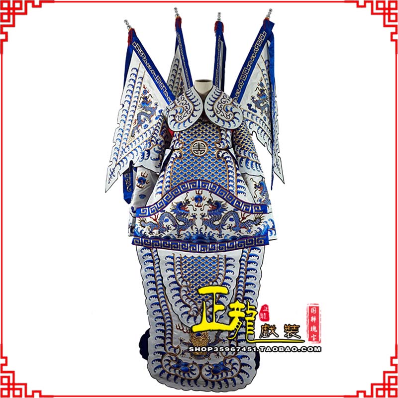 甘洛武生武将大靠祥龙勾金