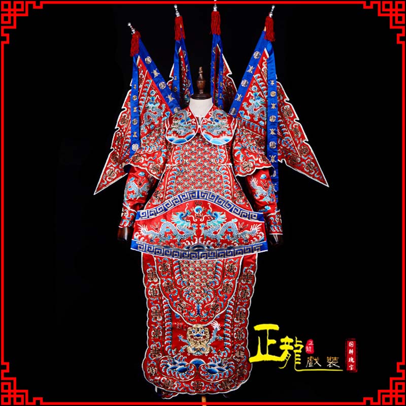 甘洛武生戏服戏曲武将靠